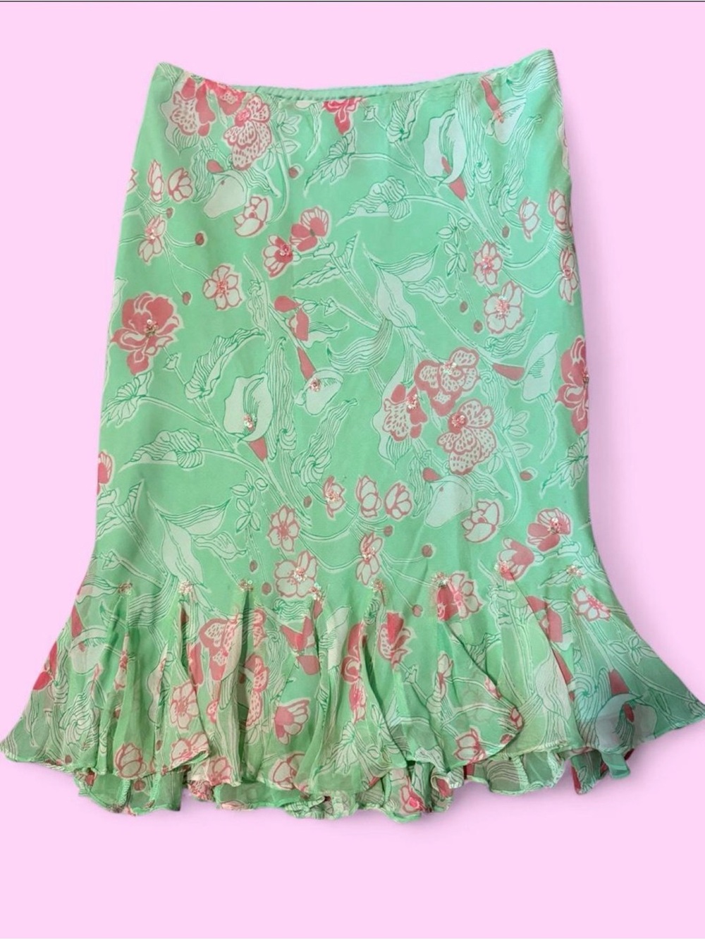 Silk skirt set - Picture 5 of 5
